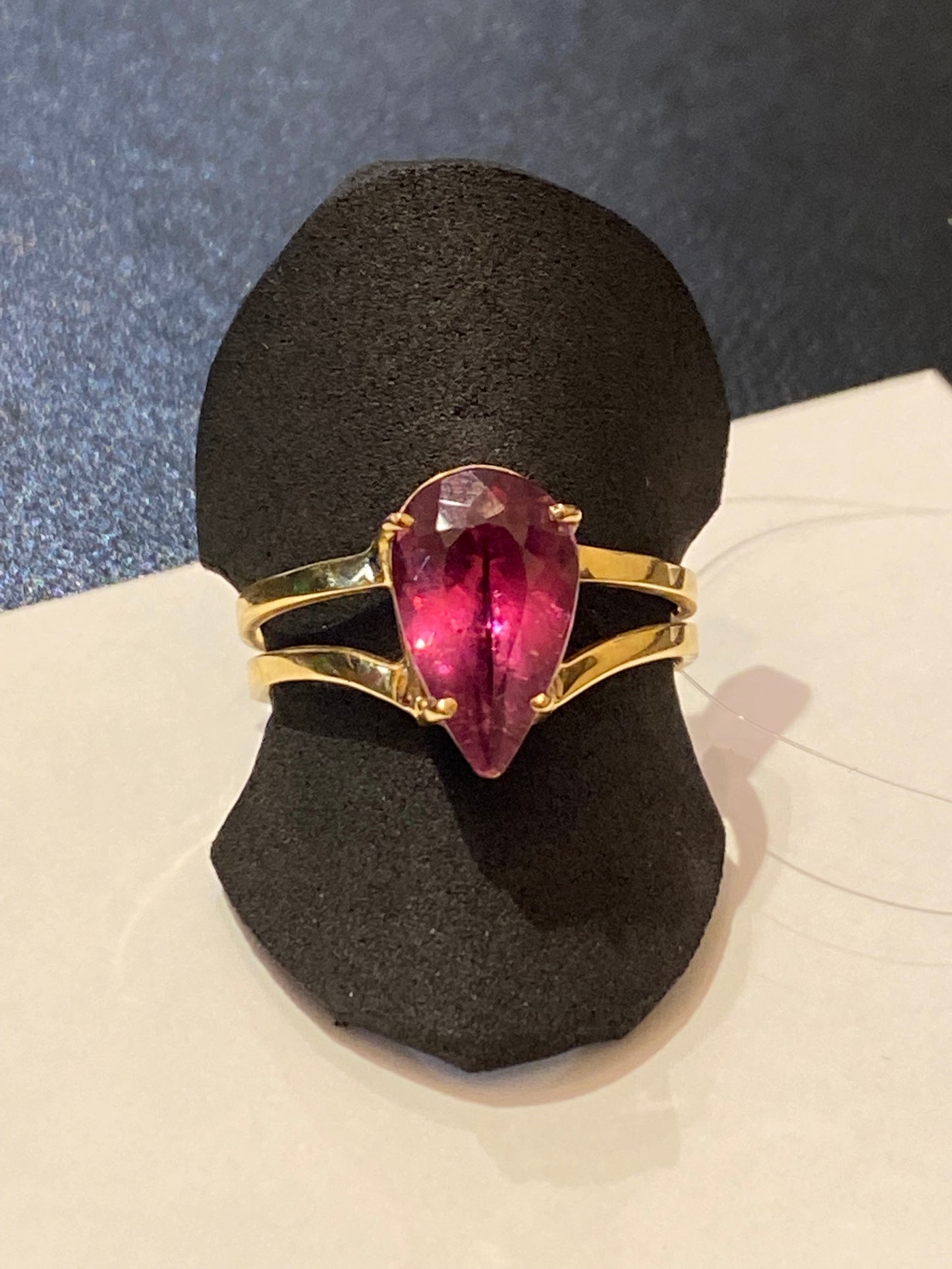 Bague tourmaline en or 18 carats