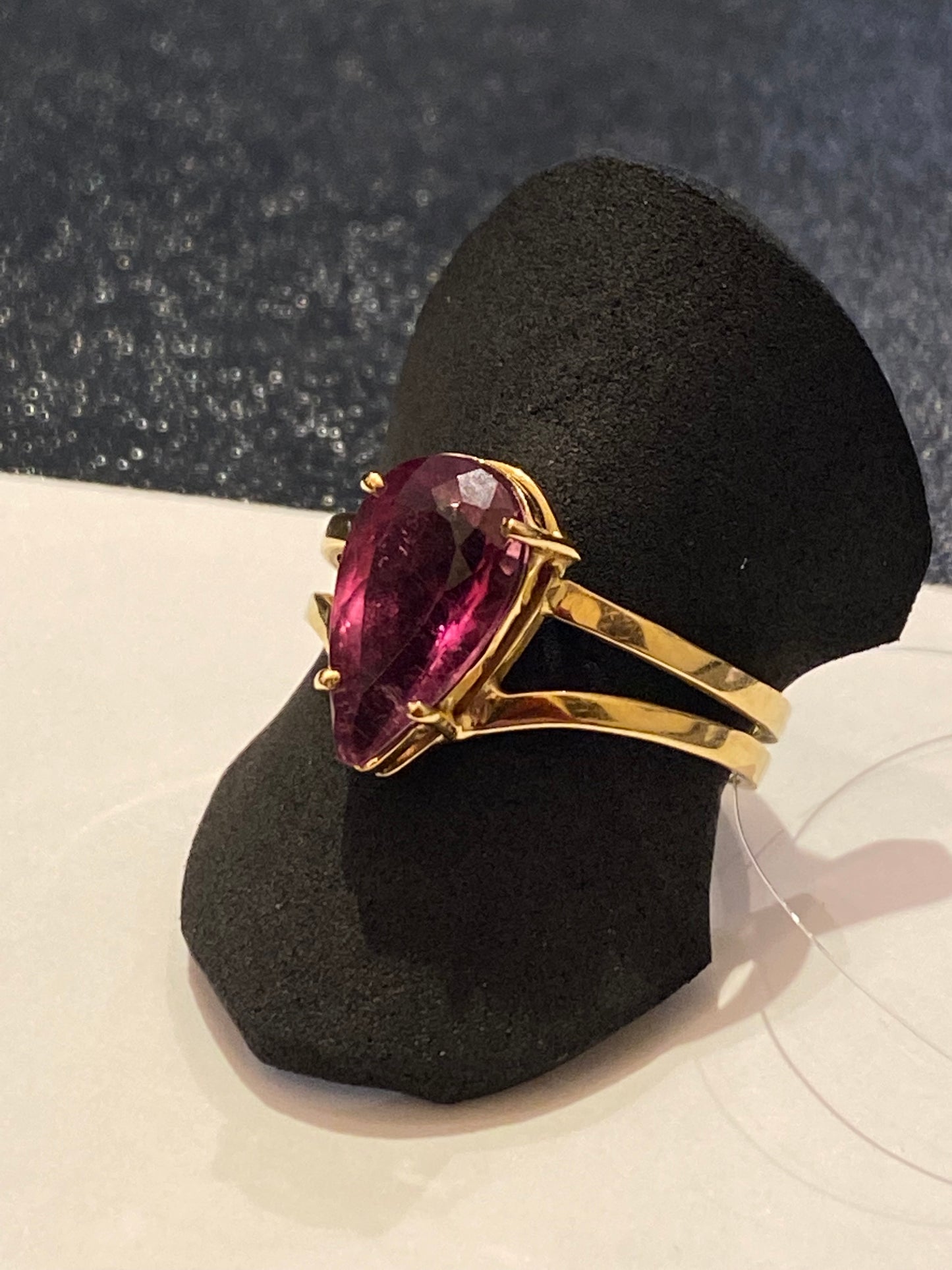 Bague tourmaline en or 18 carats